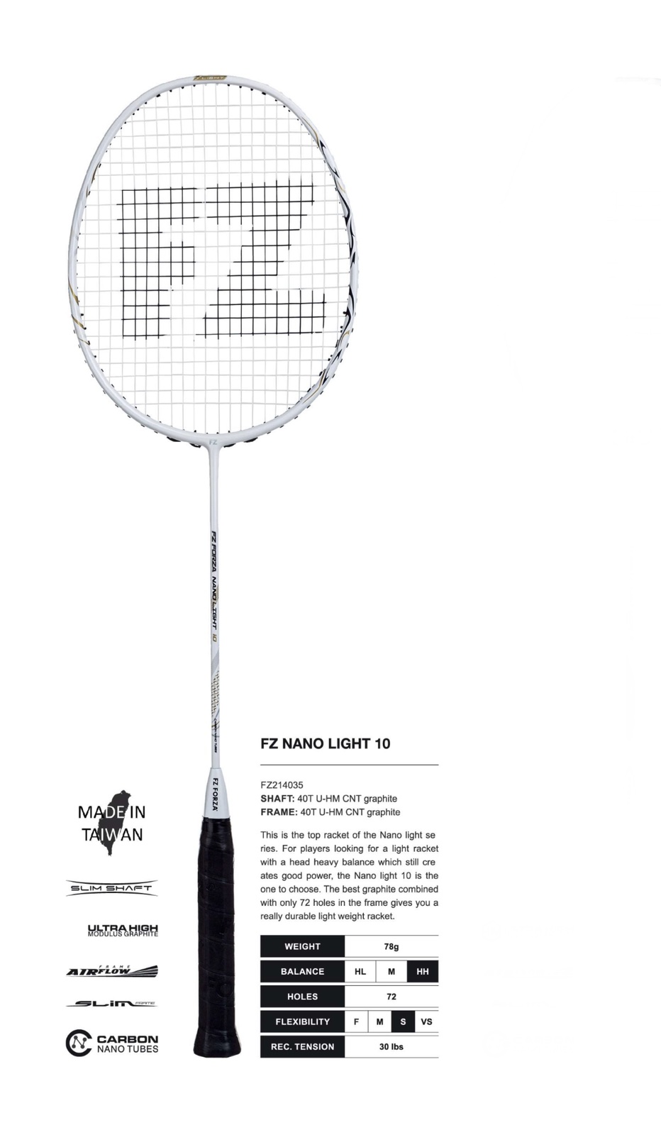 FZ NANOLIGHT 10
